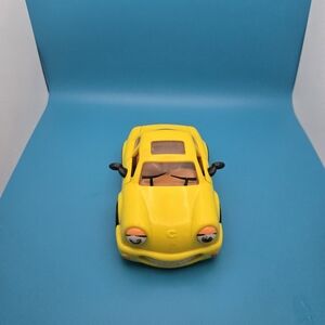 Yellow Toy Car Chevron